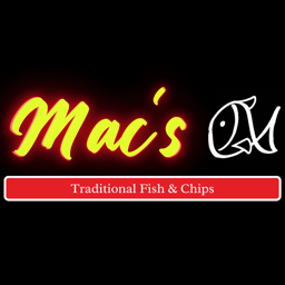 Mac's Traditional Fish & Chips logo.